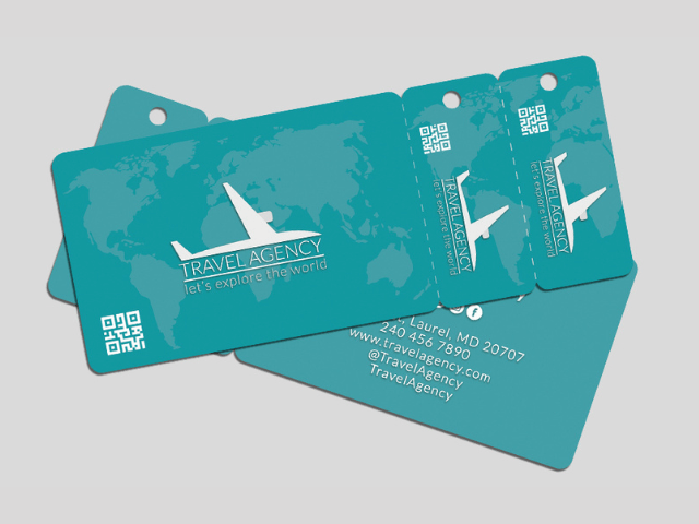 plastic business card printing