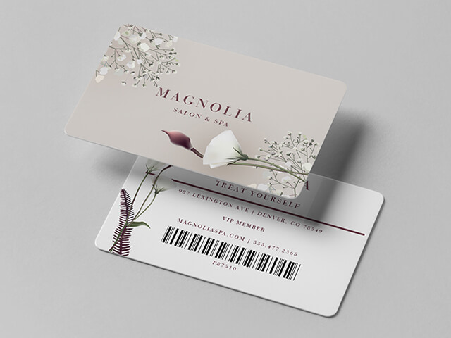 customer loyalty cards