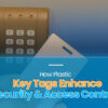plastic key tags