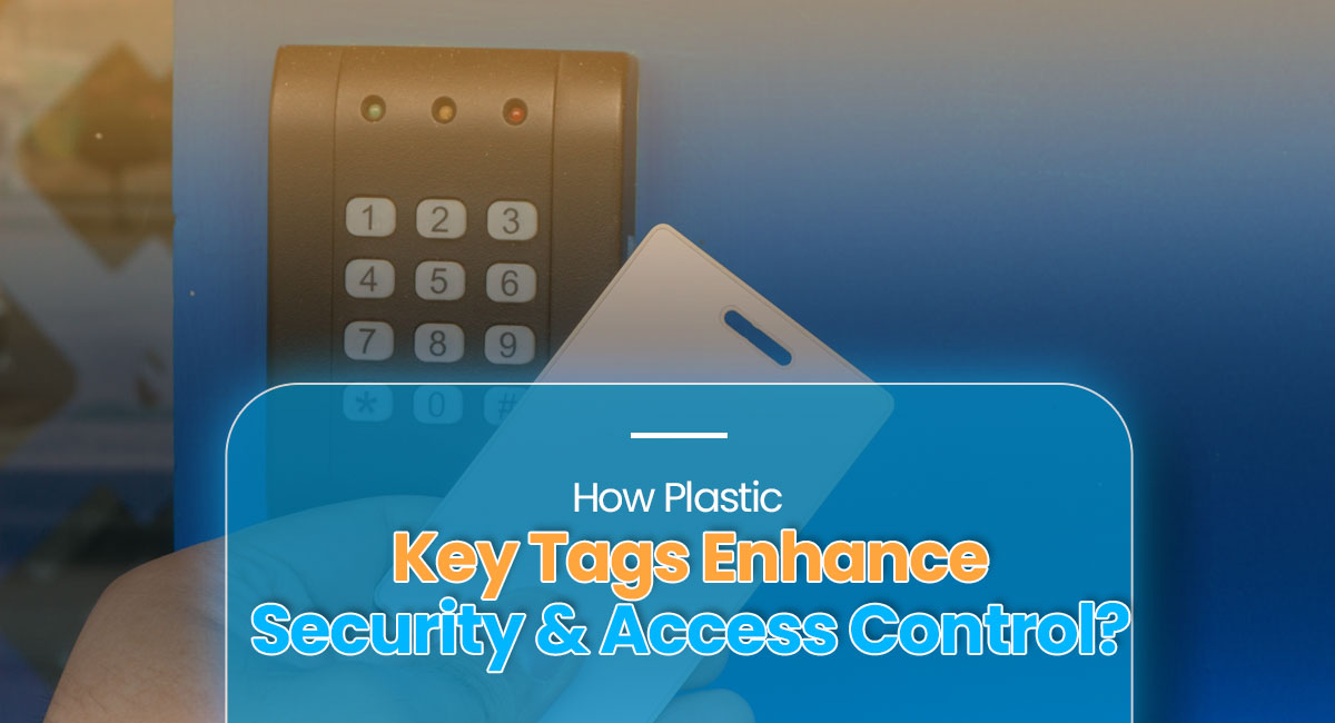 plastic key tags