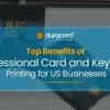 Professional Card and Key Tag Printing